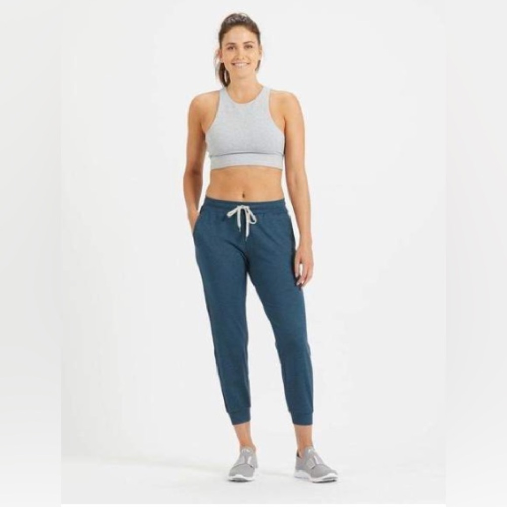 Vuori performance joggers indigo heather size large